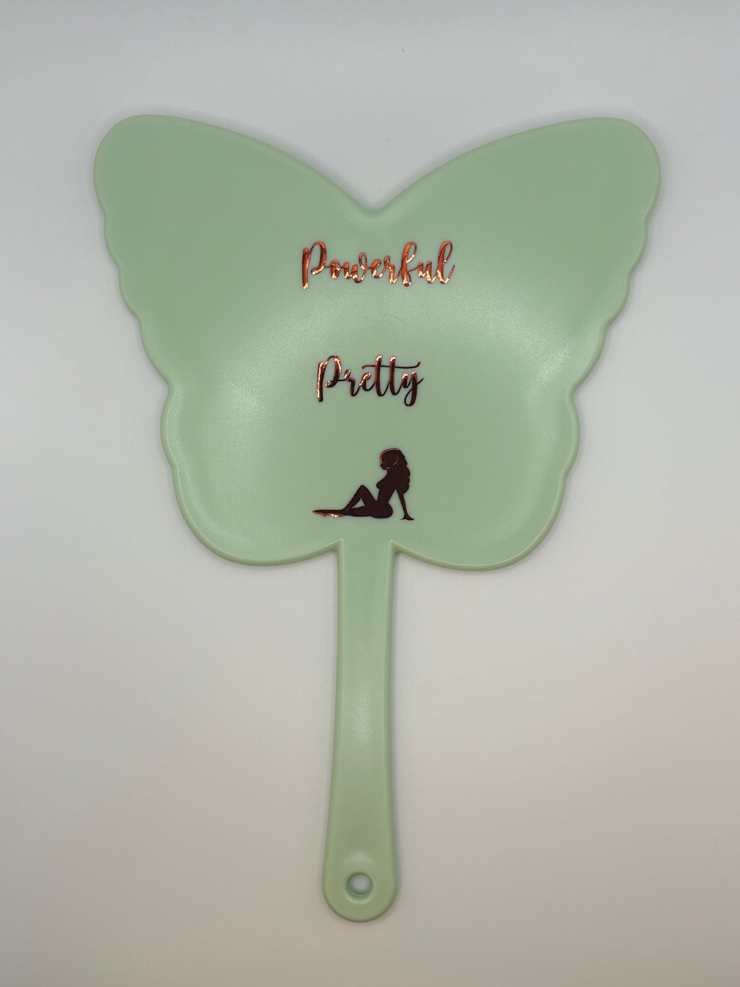 Handheld Butterfly Mirror